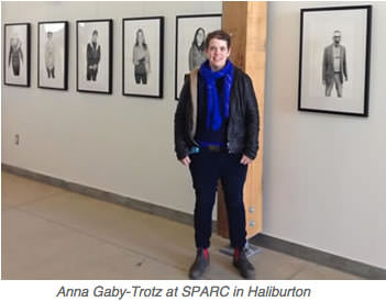 Anna Gaby-Trotz at SPARC in Haliburton